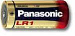 Batteri Panasonic alkaline LR1 1,5V