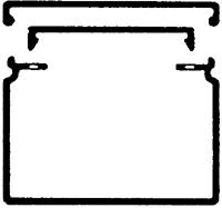 Kabelkanal 40x90mm perlehvid