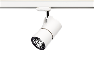 LED skinnespot 13W/930 25°  3-F Hvid